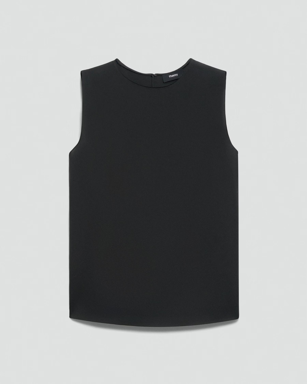 Sleeveless Silk Georgette Shell Top