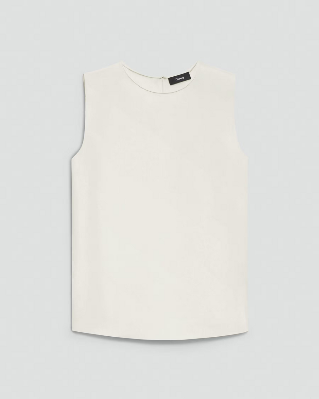Sleeveless Silk Georgette Shell Top